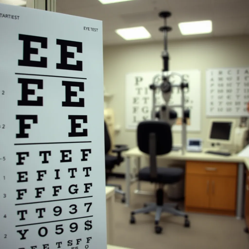 Tablica do badania wzroku - jak interpretować wyniki